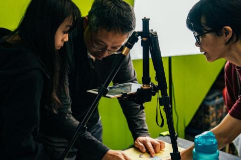 緒靄設計 - 《創作工作坊》
新北市文化局 Cultural Affairs Bureau, New Taipei City
112 年新北市公共藝術推廣計畫