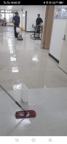 友晴清潔 - 地板刷洗打蠟