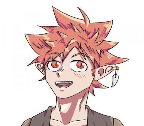 小黑豆 - 精緻大頭（色塊光影）