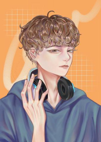 ㄚ宣 - 普通人物插畫