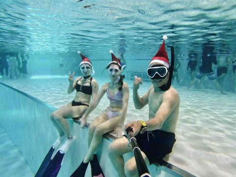 天晴潛水-小江教練 - 學生相約的不定時潛水練習 永遠不怕孤單沒人陪伴