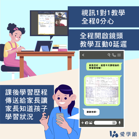 愛學館｜線上一對一家教 - 