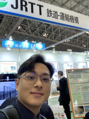 陳游永澤 - 日本鐵道展的一隅