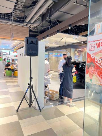 Jim活動音響工作室 - 室內商場汽車展示活動現場