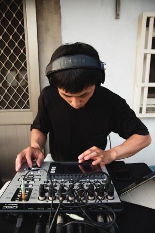 劉大丰 - 活動現場操作