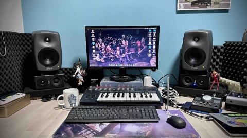 張榮基 - 錄混音設備:
M2 Mac
Genelec 8030

SM 7B
Carle Drum mic set
Audient EVO 16
UMC 1820
AD8000