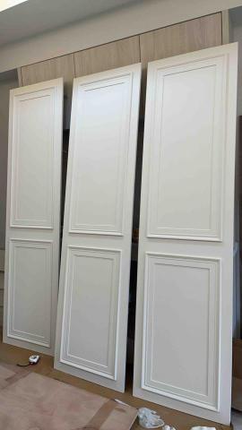 家油塗裝 - 遠雄之星8 門片奶茶色冷烤漆