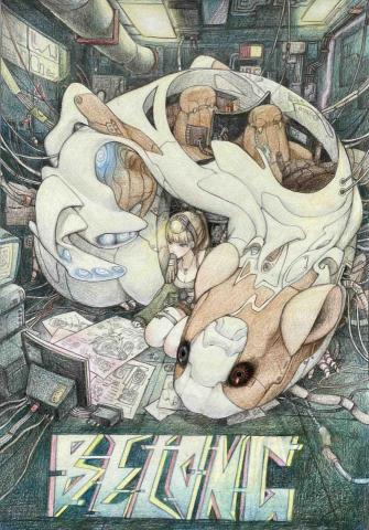 蔡佾瑾 -  色鉛筆插畫