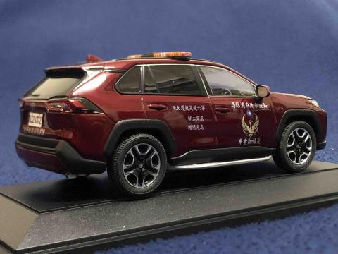 喬治老爹藝工坊 - 新北市政府消防局委託製作之禮贈品模型車