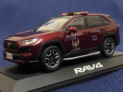 喬治老爹藝工坊 - 新北市政府消防局委託製作之禮贈品模型車