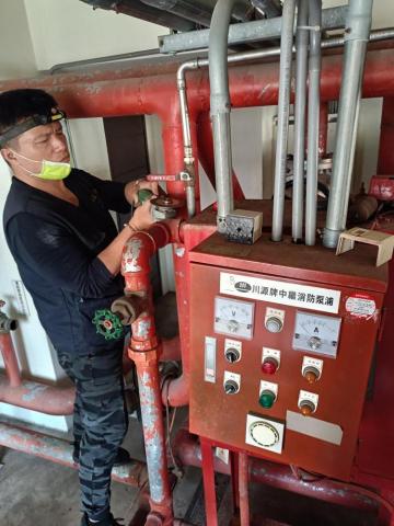 永三消防-石育銘（石頭） - 消防呼水槽更新