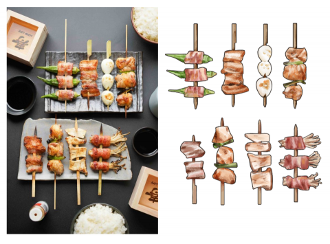 小葉 - 照片食物轉水彩手繪風格 小葉 - 照片食物轉水彩手繪風格