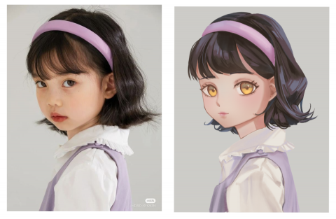 小葉 - 真人轉二次元動漫風 小葉 - 真人轉二次元動漫風