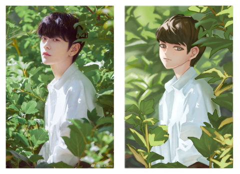 小葉 - 真人轉二次元動漫風 小葉 - 真人轉二次元動漫風