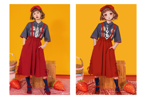 小葉 - 真人轉二次元動漫風 小葉 - 真人轉二次元動漫風