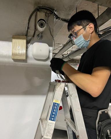 斯普洛有限公司 - 地下停車場WIFI網路訊號改善工程