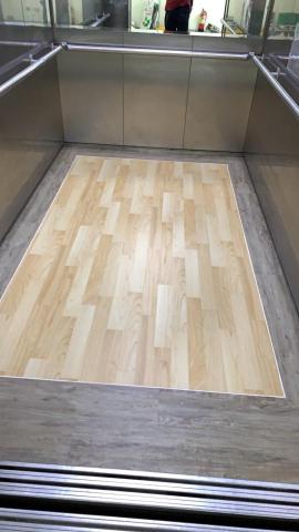 建發室內裝潢行 - 電梯塑膠地磚