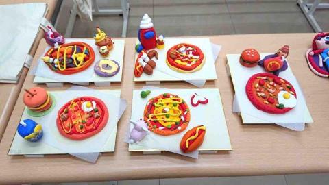 劉晏銘 - 學生作品 黏土披薩