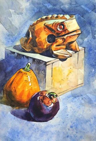 劉晏銘 - 靜物水彩