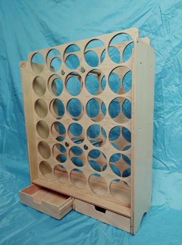 宇德 - 業主需求：放置大量手工藝繩捲、須預留未來能疊放上座增加放置空間。