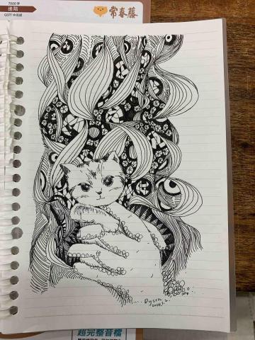 呆森 - 上課偷畫創作草稿圖 呆森 - 上課偷畫創作草稿圖