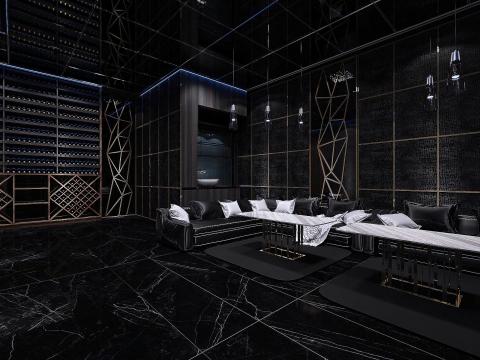 也谷空間規劃 - 招待會所 KTV室