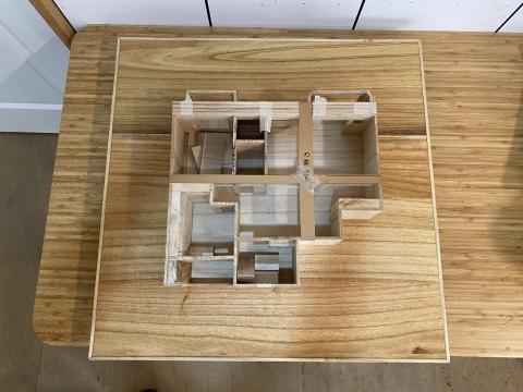 只紙 - 林子文-十之家-木製室內模型