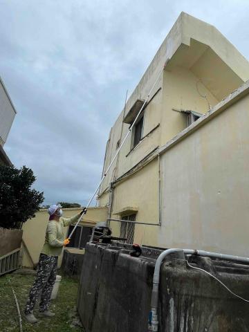 洺源油漆工作坊 - 外牆施工