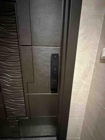 萬銓鎖店 汐止南港內湖24小時開鎖/電子鎖安裝代工 -  維夫拉克L900推拉式四合一完工照