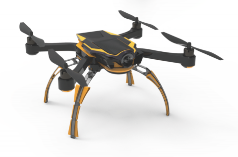 Brian-Studio - 產品渲染 / 建模 : 多旋翼無人機 Brian-Studio - 產品渲染 / 建模 : 多旋翼無人機