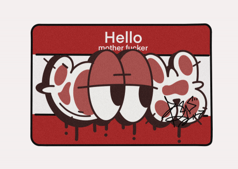 BIG WOLF SOMESHIT - 塗鴉字體設計