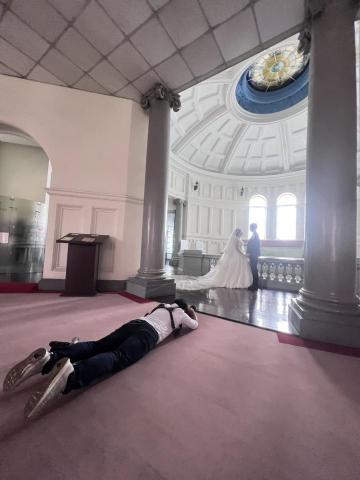 夢工廠影像工作室 - 台北市監察院內拍攝-類婚紗