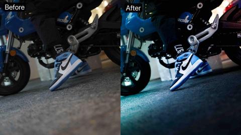 Lynn - 商品拍攝 修圖前後對比