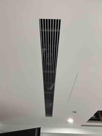 誠家空調 - 搭配吊隱式冷氣做線型出風