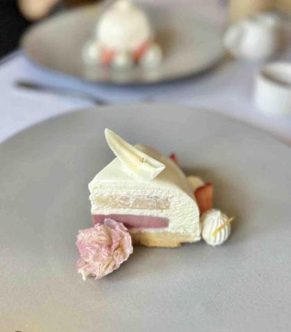 Tony - 香檳白桃優格香草慕斯 Tony - 香檳白桃優格香草慕斯