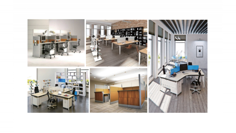 墨瑪室內裝修有限公司 - 屏風/桌板/辦公椅