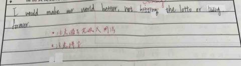 Sophia 秦（線上教學）/ 英文家教 - 針對高三學生的作文給予適當反饋