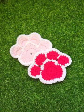 珍珍日上 - 貓爪杯墊