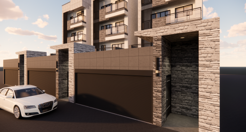 TT house - 建築外觀繪製