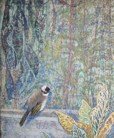 錢思璞 - 膠彩作品