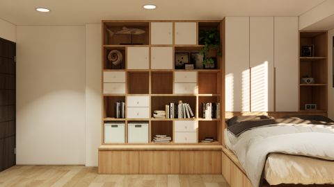 TT house - 客臥空間規劃