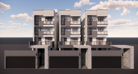 TT house - 建築外觀繪製