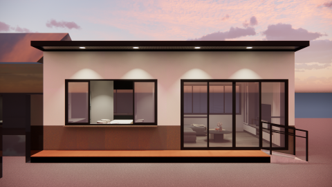 TT house - 輕鋼構平房規劃