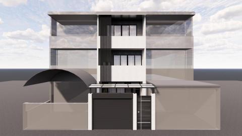 TT house - 舊屋外觀拉皮規劃