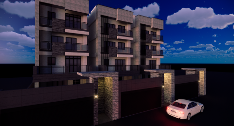 TT house - 建築外觀繪製