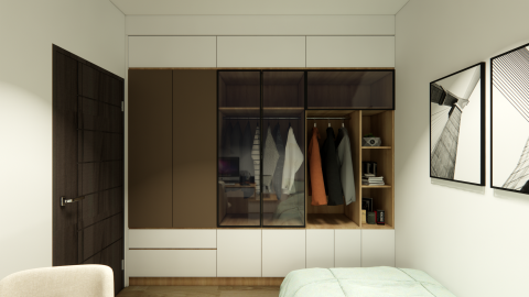 TT house - 系統衣櫃規劃