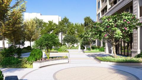 Pohan Chu - 社區中庭景觀