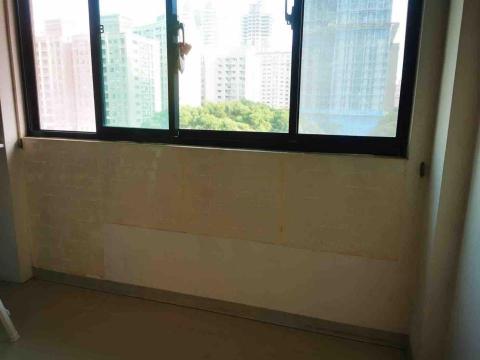 泰豐油漆 - 除殘膠施工前