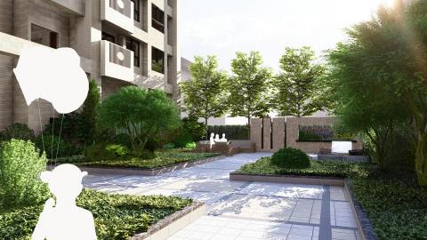 Pohan Chu - 社區中庭景觀