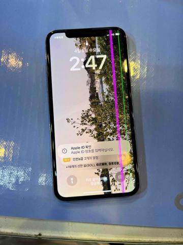 阿東3C維修 - Iphone 摔機螢幕有線條、觸控異常 現場20分鐘完修